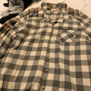 Field and stream flannel button down shirts